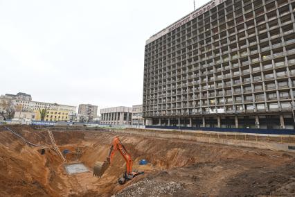 Строительство нового лечебно-диагностического корпуса НИИ им. Склифосовского в Москве