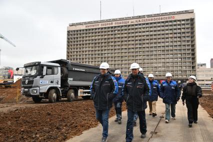 Строительство нового лечебно-диагностического корпуса НИИ им. Склифосовского в Москве