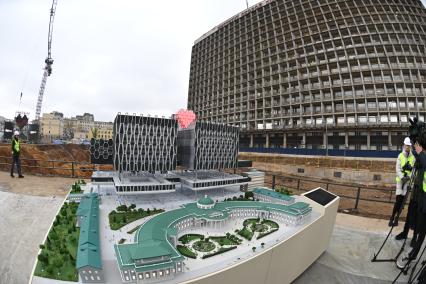 Строительство нового лечебно-диагностического корпуса НИИ им. Склифосовского в Москве