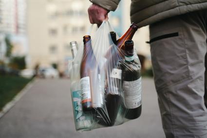 Постановочная съемка на тему алкоголя