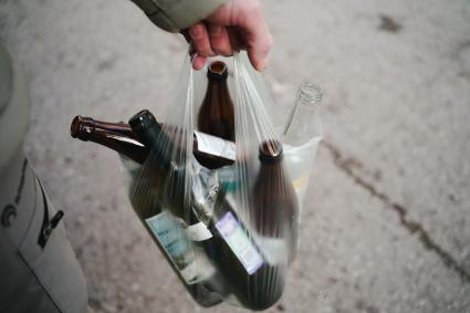 Постановочная съемка на тему алкоголя