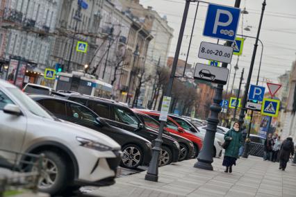 Платные парковки в Санкт-Петербурге