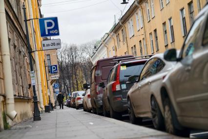 Платные парковки в Санкт-Петербурге