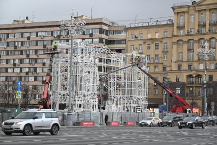 Предновогодняя Москва