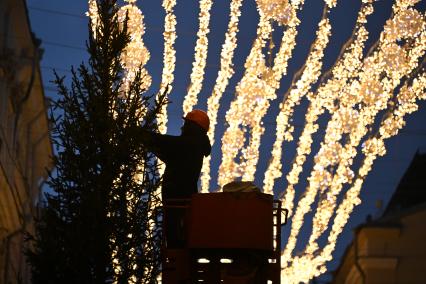 Предновогодняя Москва