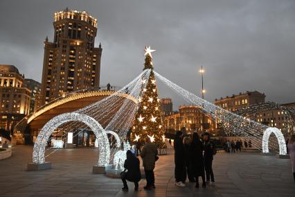 Предновогодняя Москва