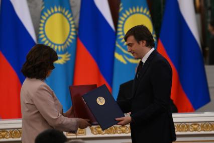 Встреча президента России Владимира Путина с президентом Казахстана Касым-Жомартом Токаевым