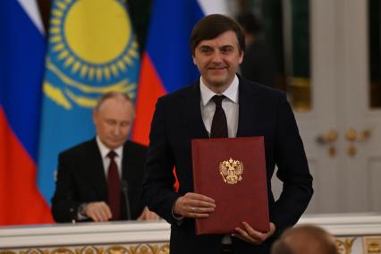 Встреча президента России Владимира Путина с президентом Казахстана Касым-Жомартом Токаевым