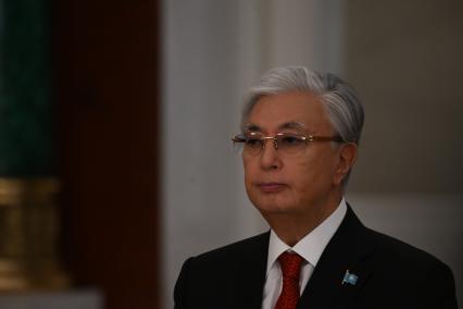 Встреча президента России Владимира Путина с президентом Казахстана Касым-Жомартом Токаевым