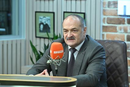 Сергей Меликов на радиостанции \"Комсомольская правда\"