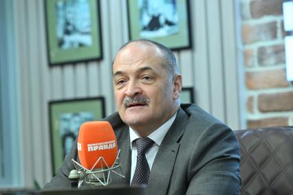 Сергей Меликов на радиостанции \"Комсомольская правда\"