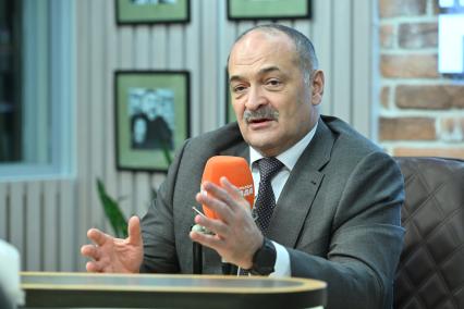 Сергей Меликов на радиостанции \"Комсомольская правда\"