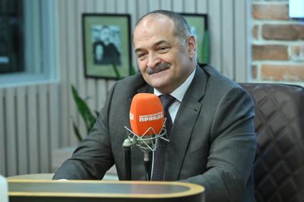 Сергей Меликов на радиостанции \"Комсомольская правда\"