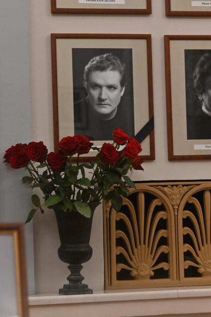 Прощание с актером Владимиром Симоновым в Москве