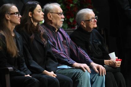 Прощание с актером Владимиром Симоновым в Москве