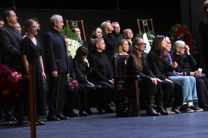 Прощание с актером Владимиром Симоновым в Москве