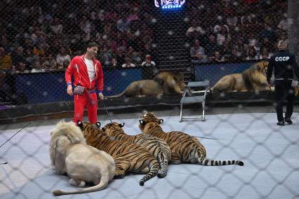 Открытая репетиция в Большом Московском цирке