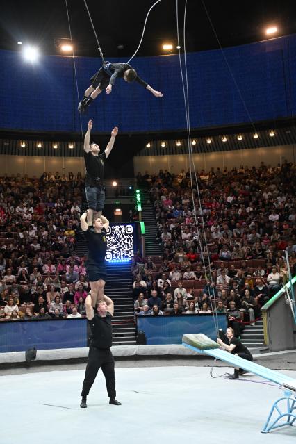 Открытая репетиция в Большом Московском цирке