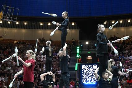 Открытая репетиция в Большом Московском цирке