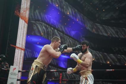 Боксерский турнир \"IBA.PRO 12\" в Самарском театре оперы и балета