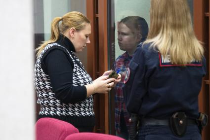 Анастасия Яшенкова в суде