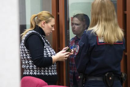 Анастасия Яшенкова в суде