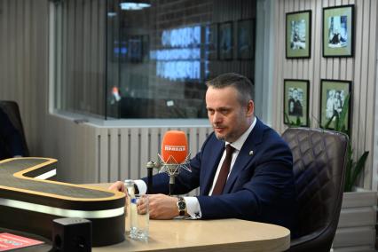 Андрей Никитин на радиостанции \"Комсомольская правда\"