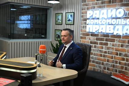 Андрей Никитин на радиостанции \"Комсомольская правда\"