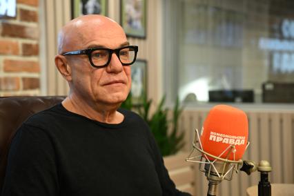 Сергей Мазаев на радиостанции \"Комсомольской правды\"