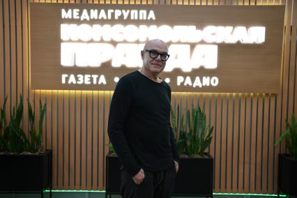 Сергей Мазаев в редакции \"Комсомольской правды\"