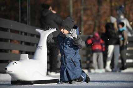 Первый каток в Петербурге начал работать в Новой Голландии