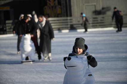 Первый каток в Петербурге начал работать в Новой Голландии
