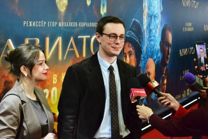 Премьера фильма \"Авиатор\" в к/т \"КАРО 11 Октябрь\"