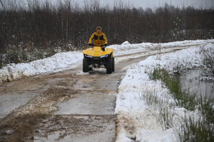 Пресс-тур в рамках выставки вездеходов в парке \"Патриот\"