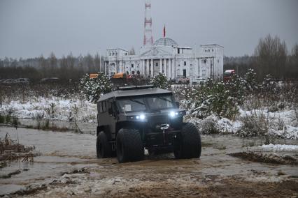 Пресс-тур в рамках выставки вездеходов в парке \"Патриот\"