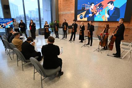 Прослушивание участников проекта Музыка в метро