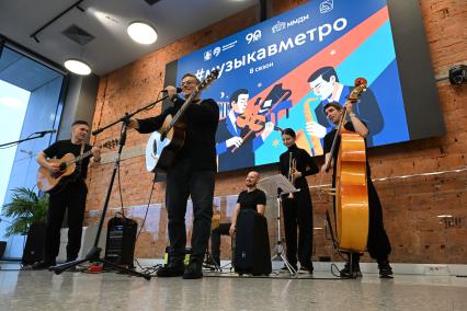 Прослушивание участников проекта Музыка в метро