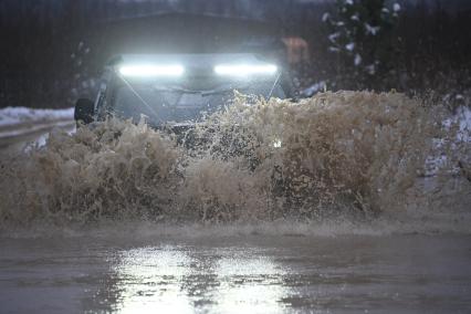 Пресс-тур в рамках выставки вездеходов в парке \"Патриот\"