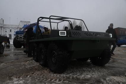 Пресс-тур в рамках выставки вездеходов в парке \"Патриот\"