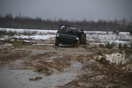 Пресс-тур в рамках выставки вездеходов в парке \"Патриот\"