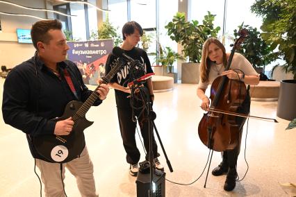 Прослушивание участников проекта Музыка в метро