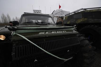 Пресс-тур в рамках выставки вездеходов в парке \"Патриот\"