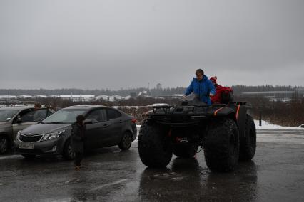 Пресс-тур в рамках выставки вездеходов в парке \"Патриот\"