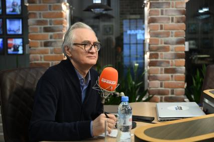 Сергей Сидоров на радиостанции Комсомольская правда\"