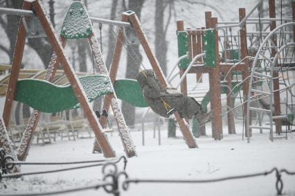 Снегопад в Санкт-Петербурге