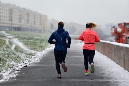 Снегопад в Санкт-Петербурге