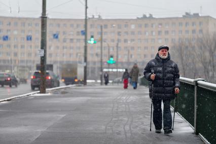 Снегопад в Санкт-Петербурге