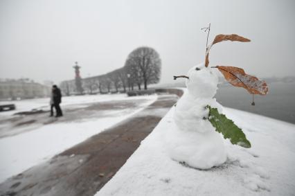 Снегопад в Санкт-Петербурге