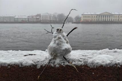 Снегопад в Санкт-Петербурге