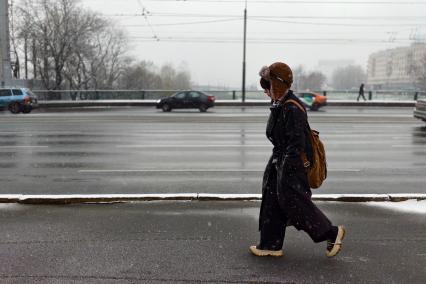 Снегопад в Санкт-Петербурге